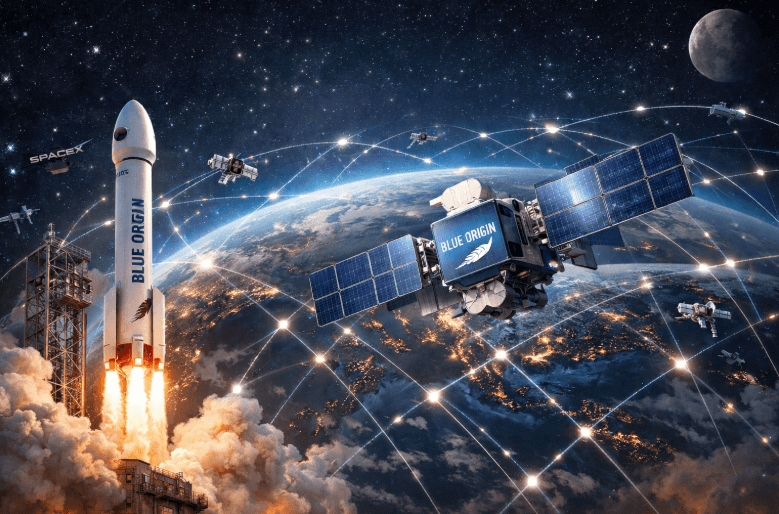 Blue Origin Plans Massive Satellite Network to Challenge SpaceX Dominance Blue Origin Plans Massive Satellite Network to Challenge SpaceX Dominance