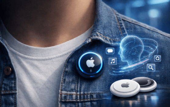 Apple Reportedly Developing an AirTag-Sized AI Pin Wearable Apple Reportedly Developing an AirTag-Sized AI Pin Wearable