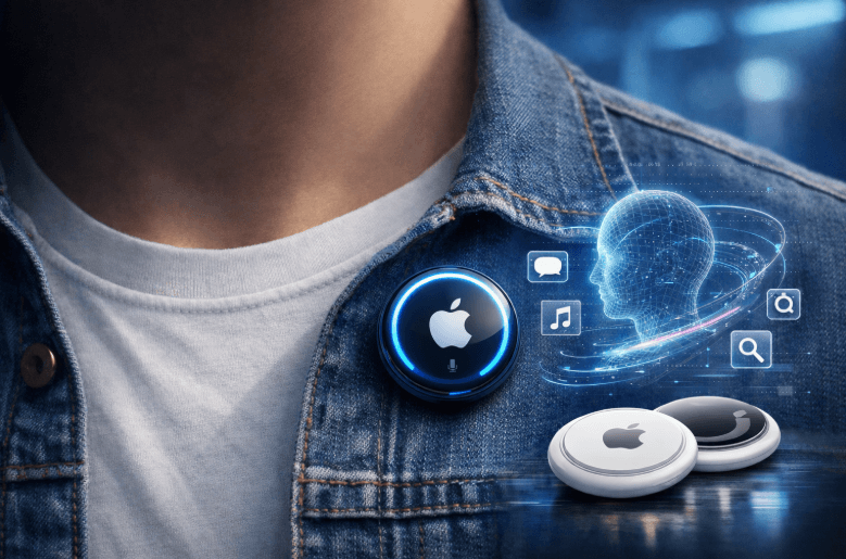 Apple Reportedly Developing an AirTag-Sized AI Pin Wearable Apple Reportedly Developing an AirTag-Sized AI Pin Wearable