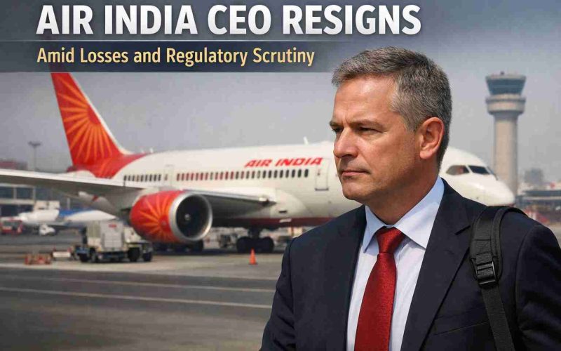 Air India CEO Campbell Wilson Resigns Amid Financial Strain and Regulatory Pressure