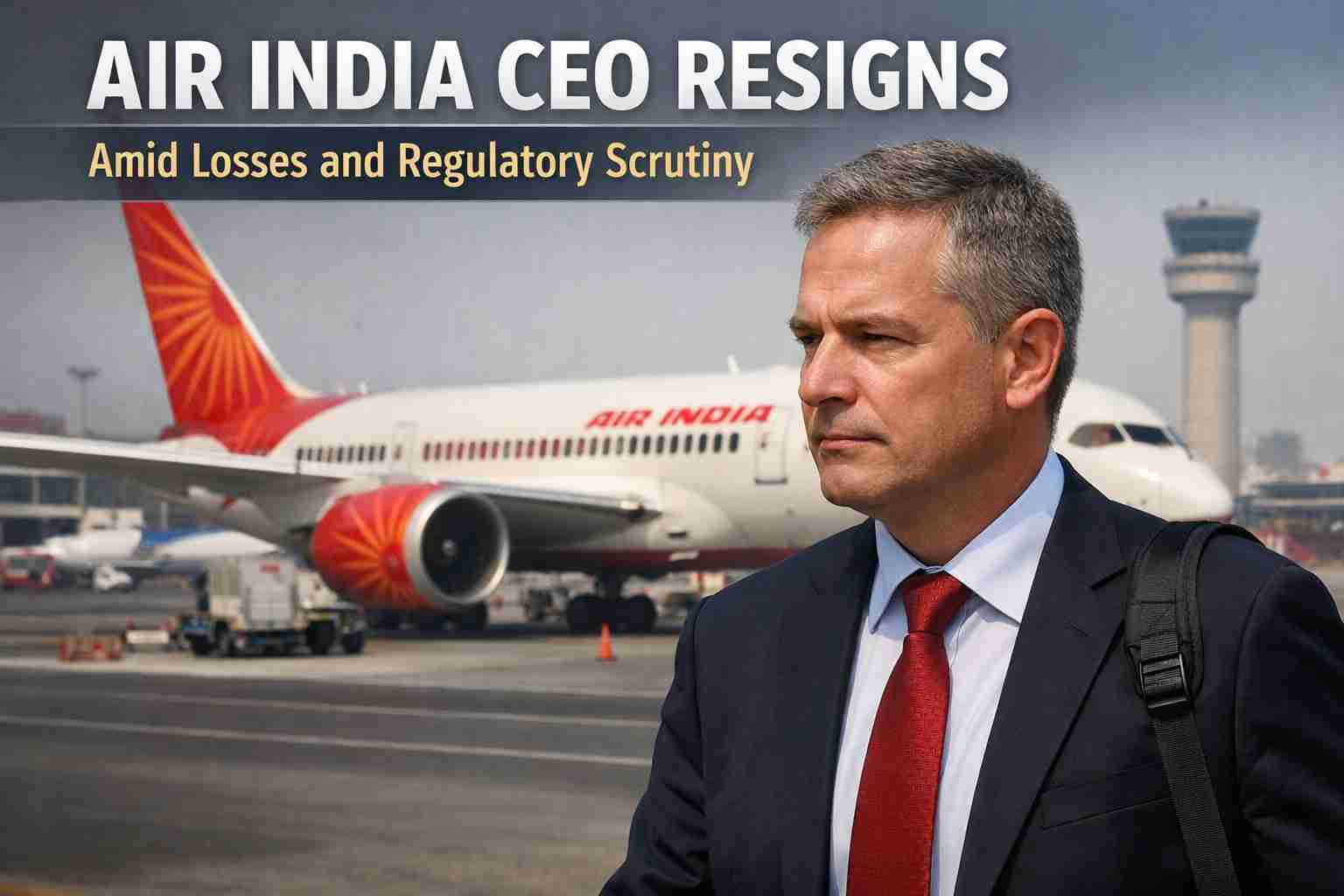Air India CEO Campbell Wilson Resigns Amid Financial Strain and Regulatory Pressure Air India CEO Campbell Wilson Resigns Amid Financial Strain and Regulatory Pressure