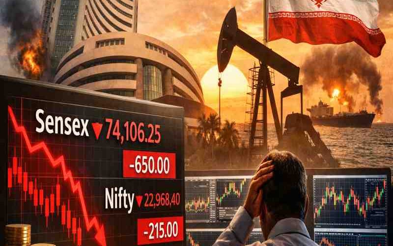 Indian Stock Market Opens Lower Amid Middle East Tensions