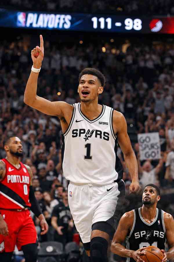 Wembanyama Opens Playoffs With Historic Performance as Spurs Take Game 1 Wembanyama Opens Playoffs With Historic Performance as Spurs Take Game 1