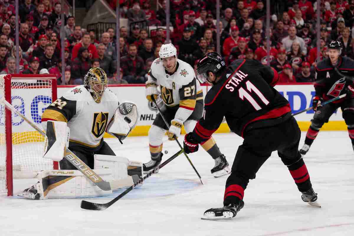 Hurricanes Rally Past Golden Knights in Overtime Thriller to Even Stanley Cup Final